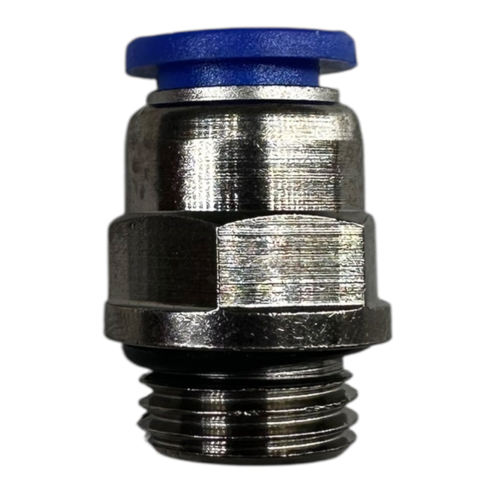 10x Steckverbinder B-GE-8-1/4-MSv-bl 03016012 Pneumatik Steckverbinder geprüft