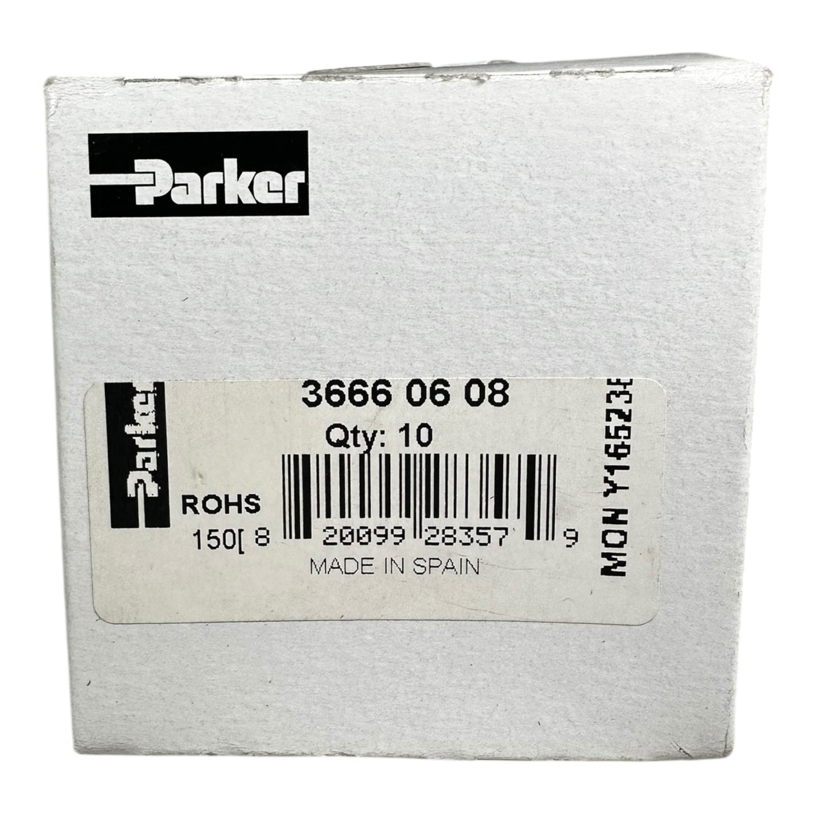 10x Parker 36660608 Pneumatik Steckverbinder Schlauchanschluss 6mmx8mm