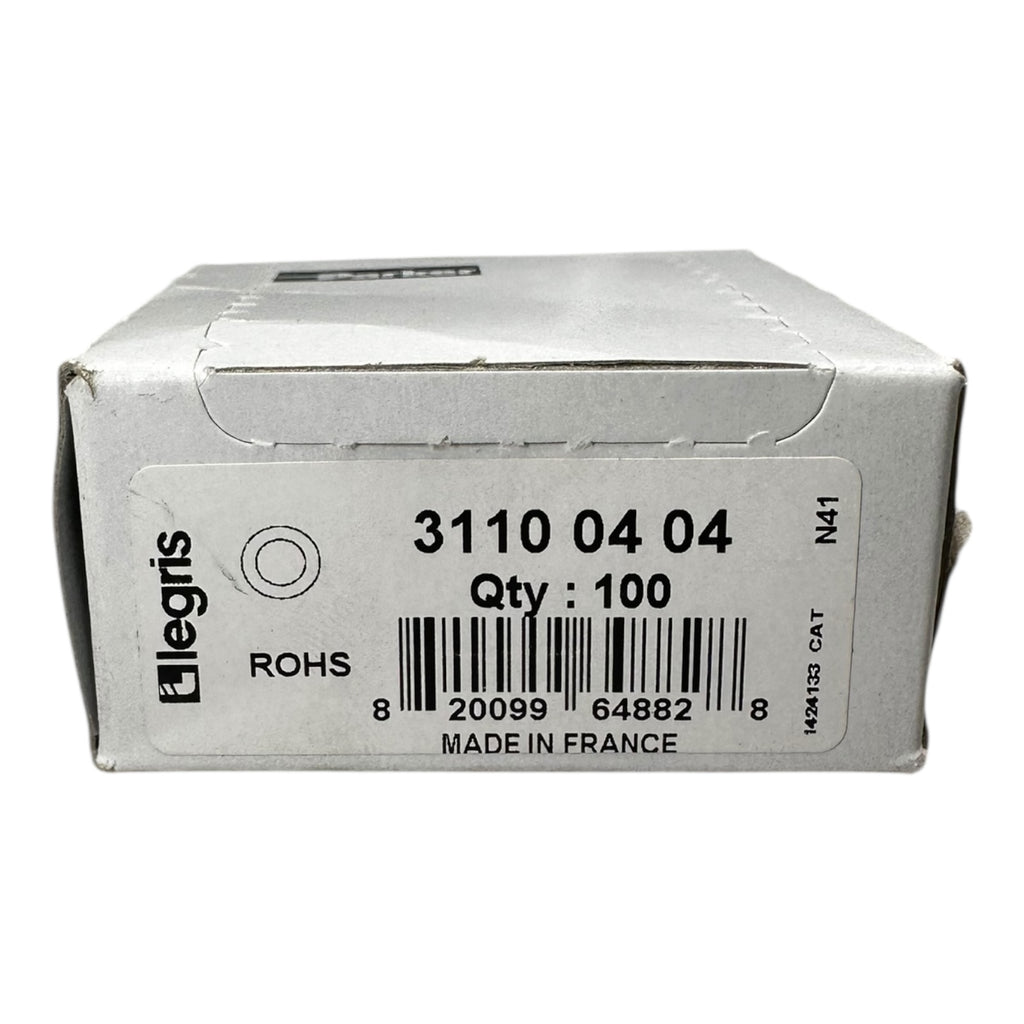 Legris 31100404 Dichtung Ring blau Kunststoff Dichtscheiben 100 Stück