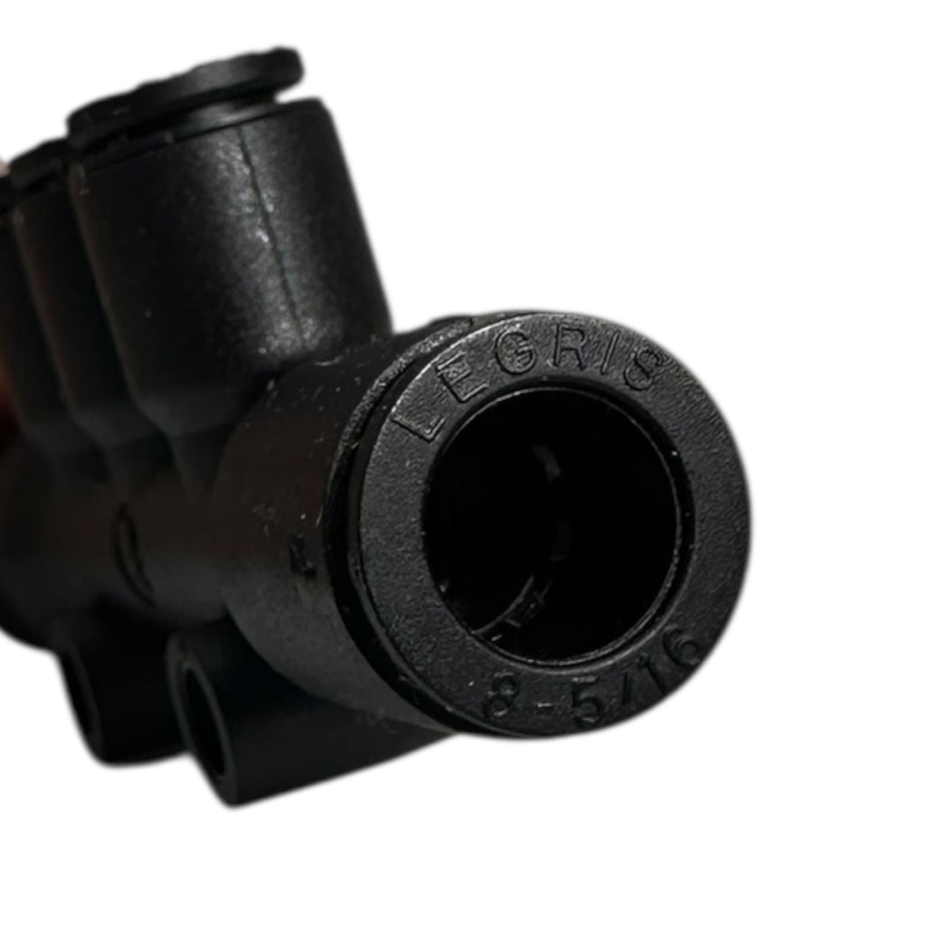 10x Parker 33040806 Steckverbinder 4-fach Verteiler Pneumatik mehrfachverteiler