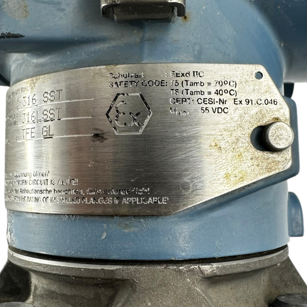 Rosemount 3051 Drucktransmitter 7245098 HART 4-20mA 250bar Edelstahl Ex