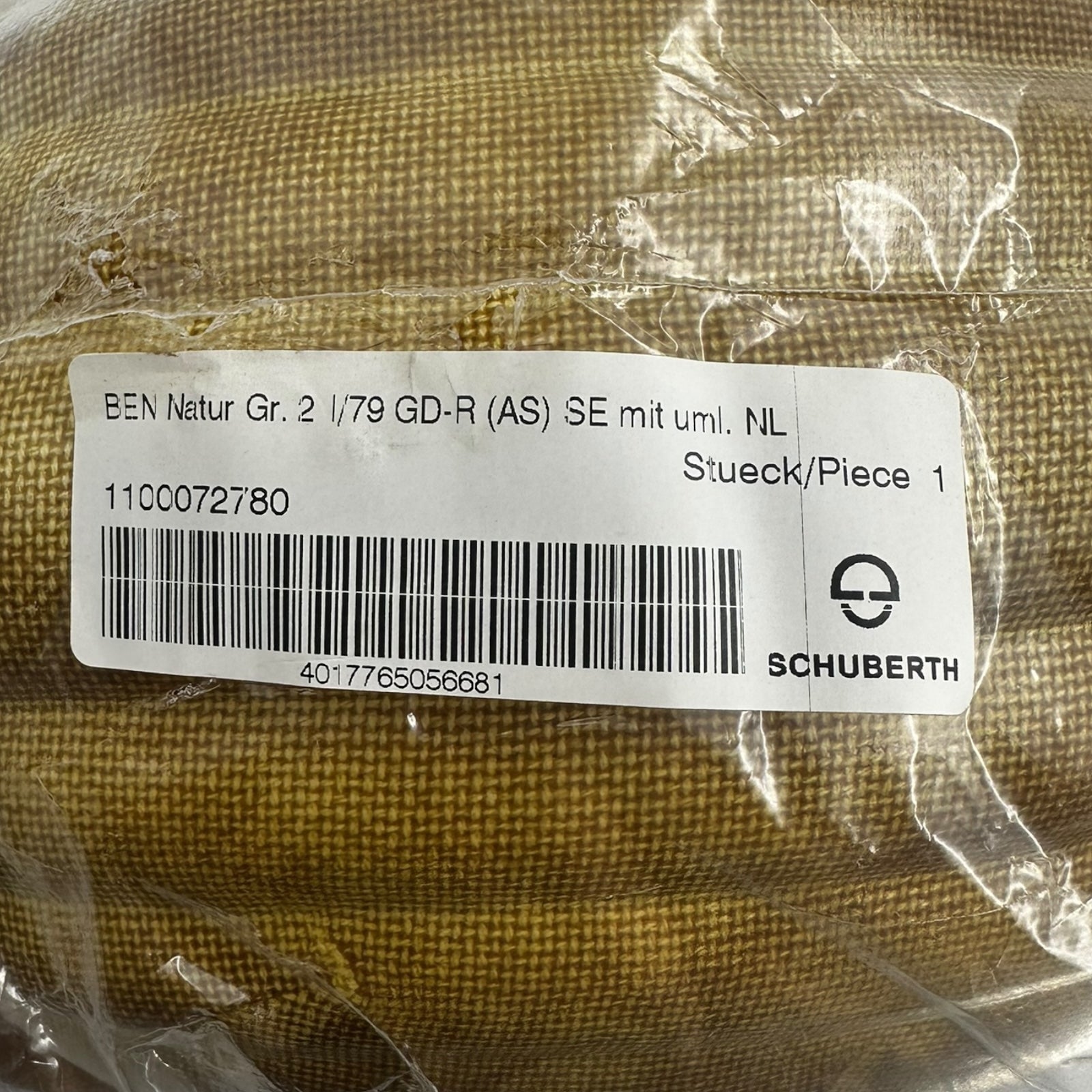 Schuberth 1100072780 Schutzhelm BEN Natur Gr.2 GD-R SE Arbeitsschutz