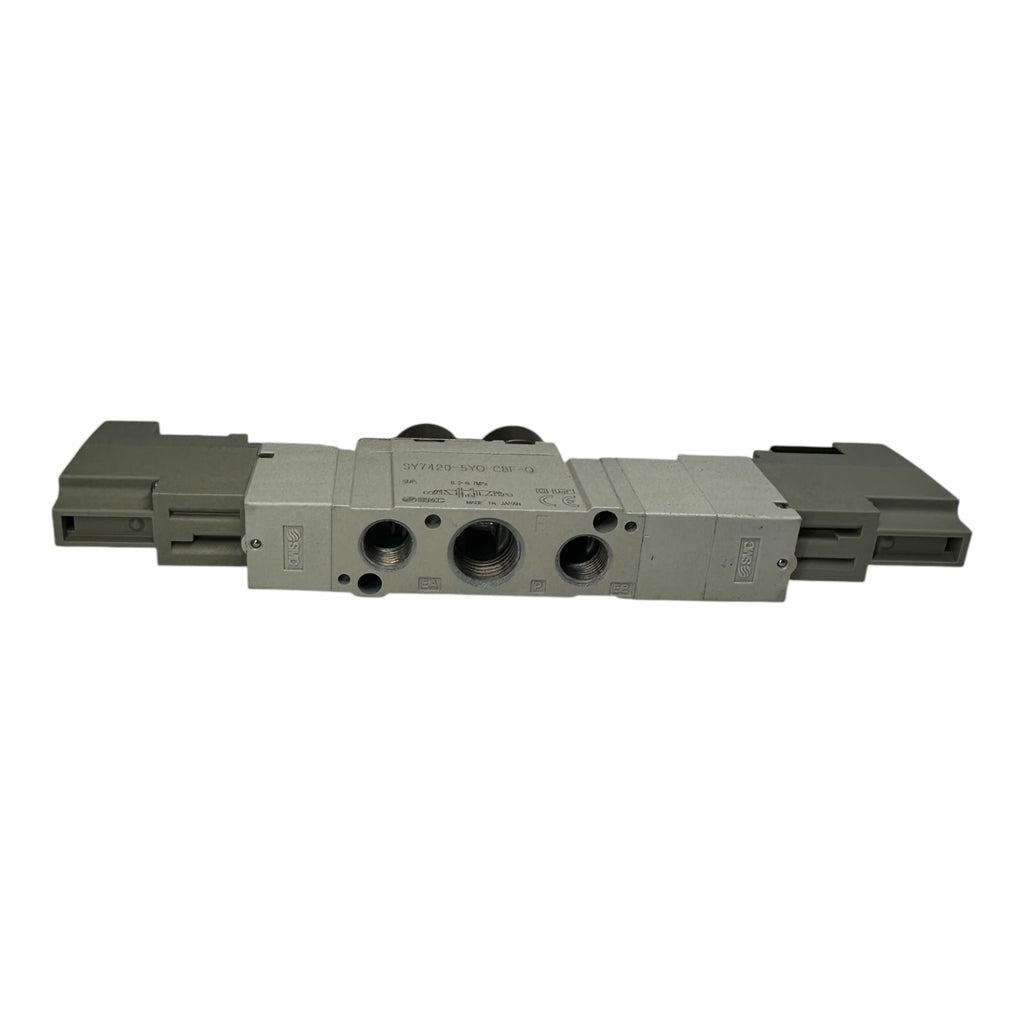 SMC SY7420-5Y0-C8F-Q Magnetventil 5/2 Wege 24VDC Pneumatik