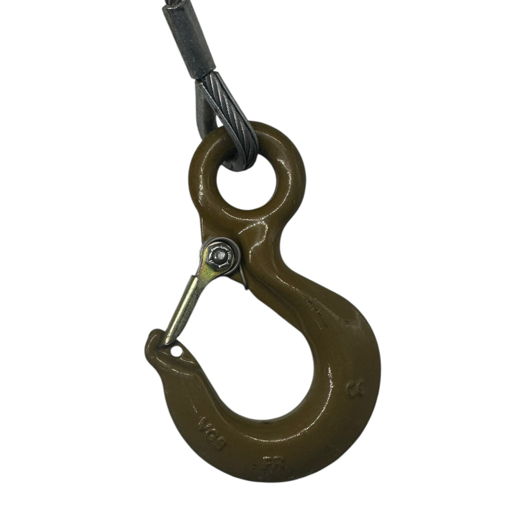 haacon Handseilwinde WV 300 Seilwinde 3kN 4mm Seil Haken manuell