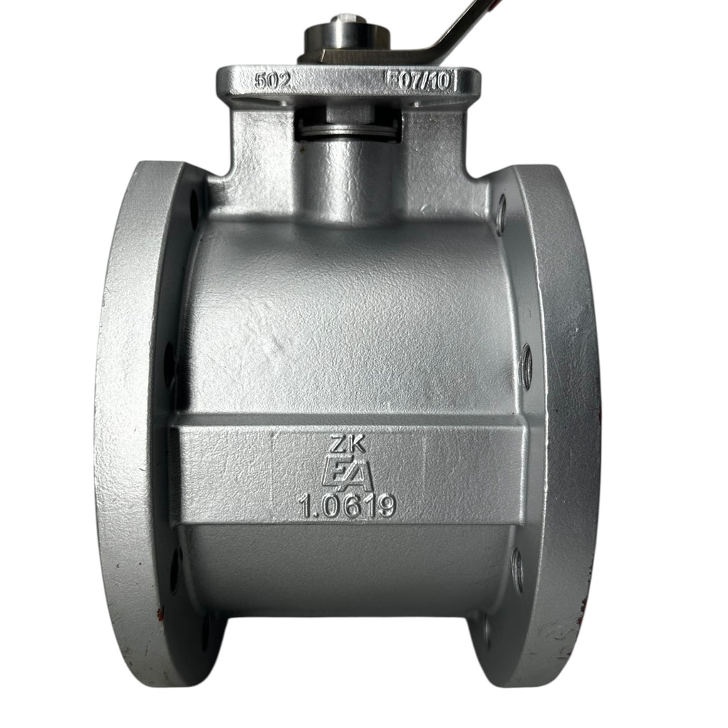 EA Kugelhahn ZK451010 DN100 PN16 Flansch 1.0619 Industrieventil neu