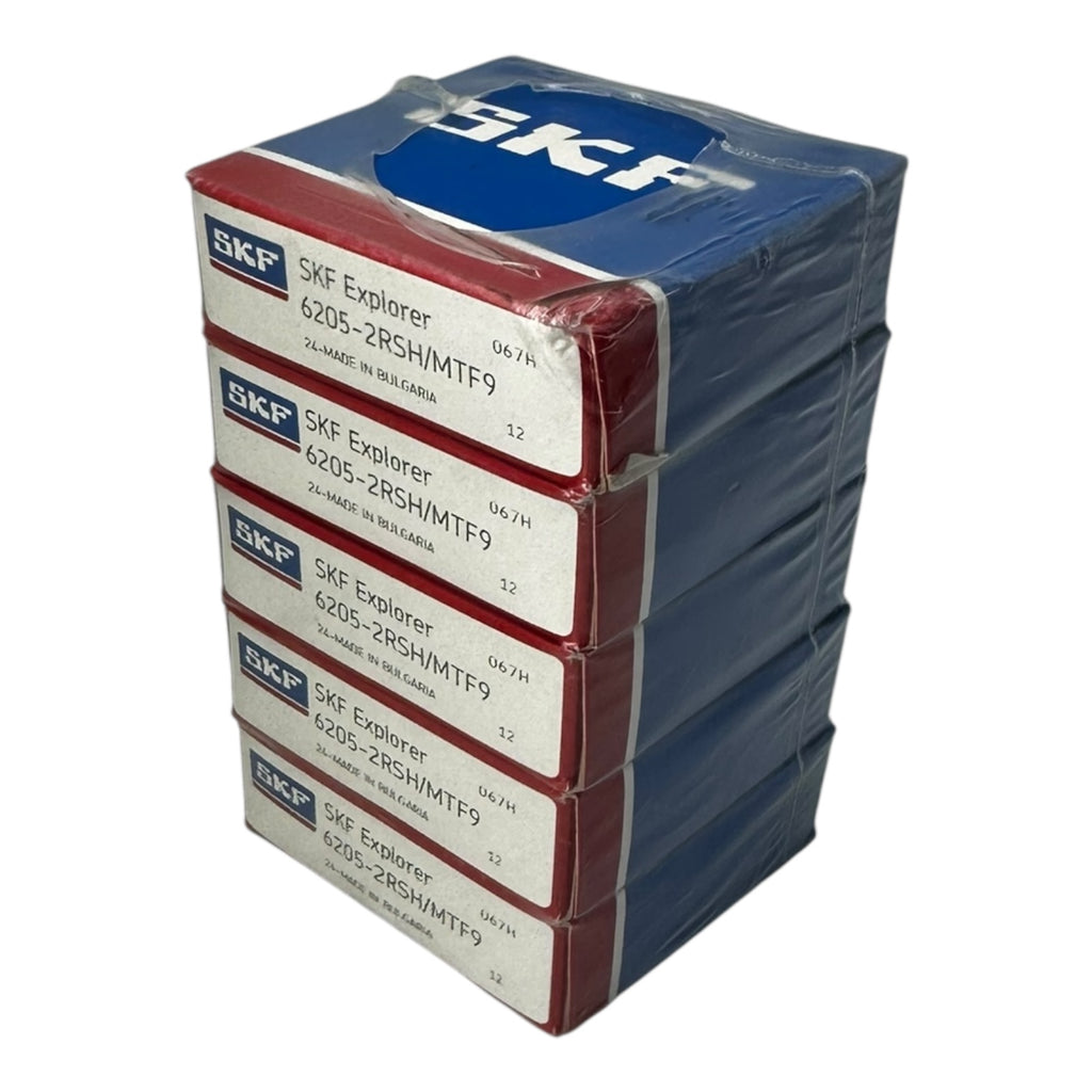 5x SKF Explorer 6205-2RSH/MTF9 Rillenkugellager 25x52x15 mm beidseitig Dicht