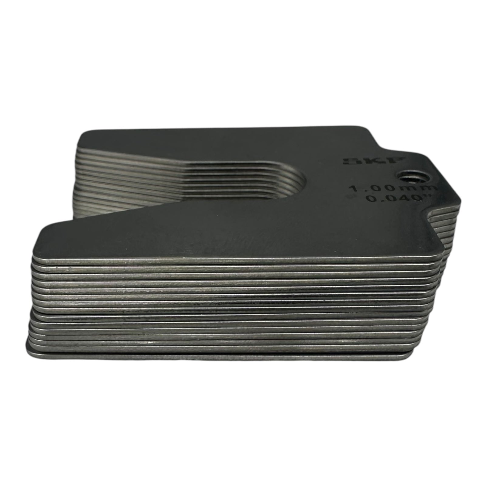 16x SKF Ausgleichsscheibe Beilagenpaket für Maschinen, 100mmx0.04mm x 100mm Grau
