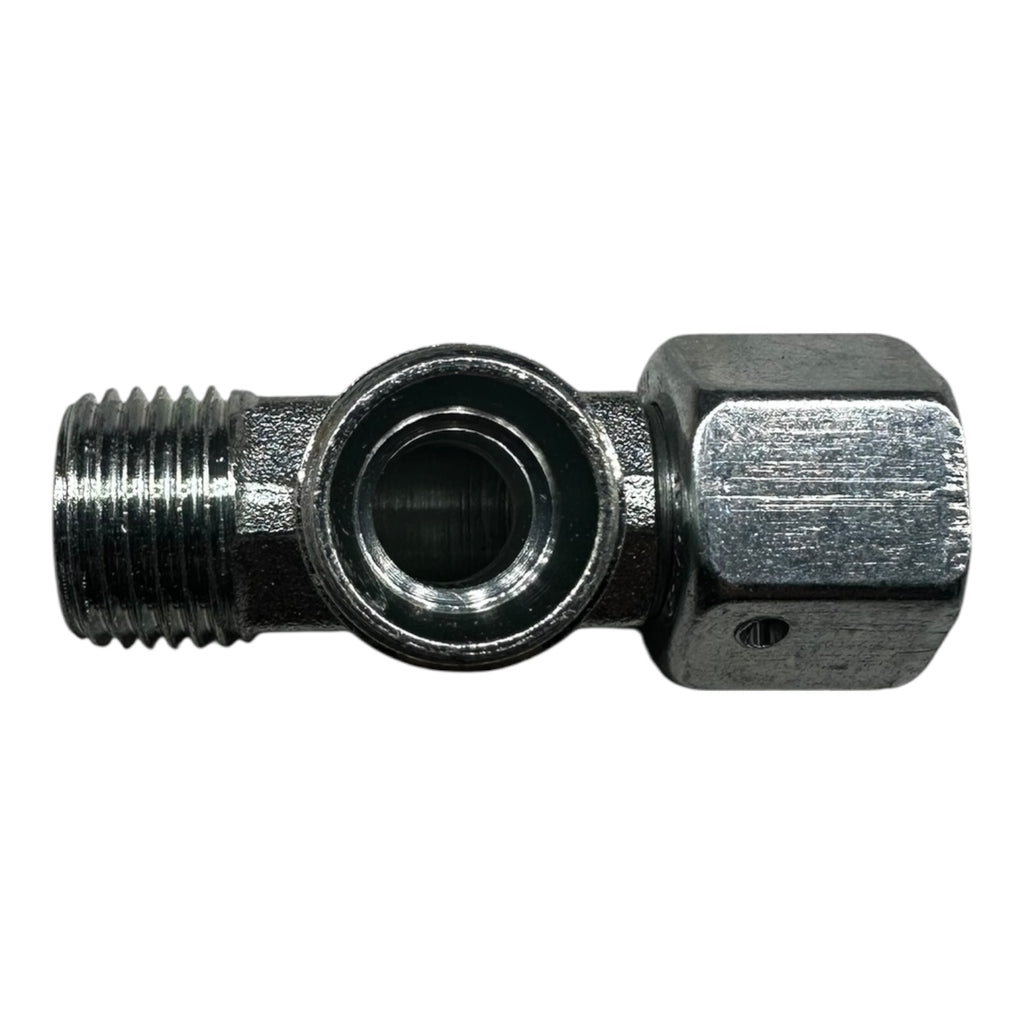 10x Parker Ermeto EL10LOMDCF Hydraulik T-Stück Verschraubung 10mm Außengewinde