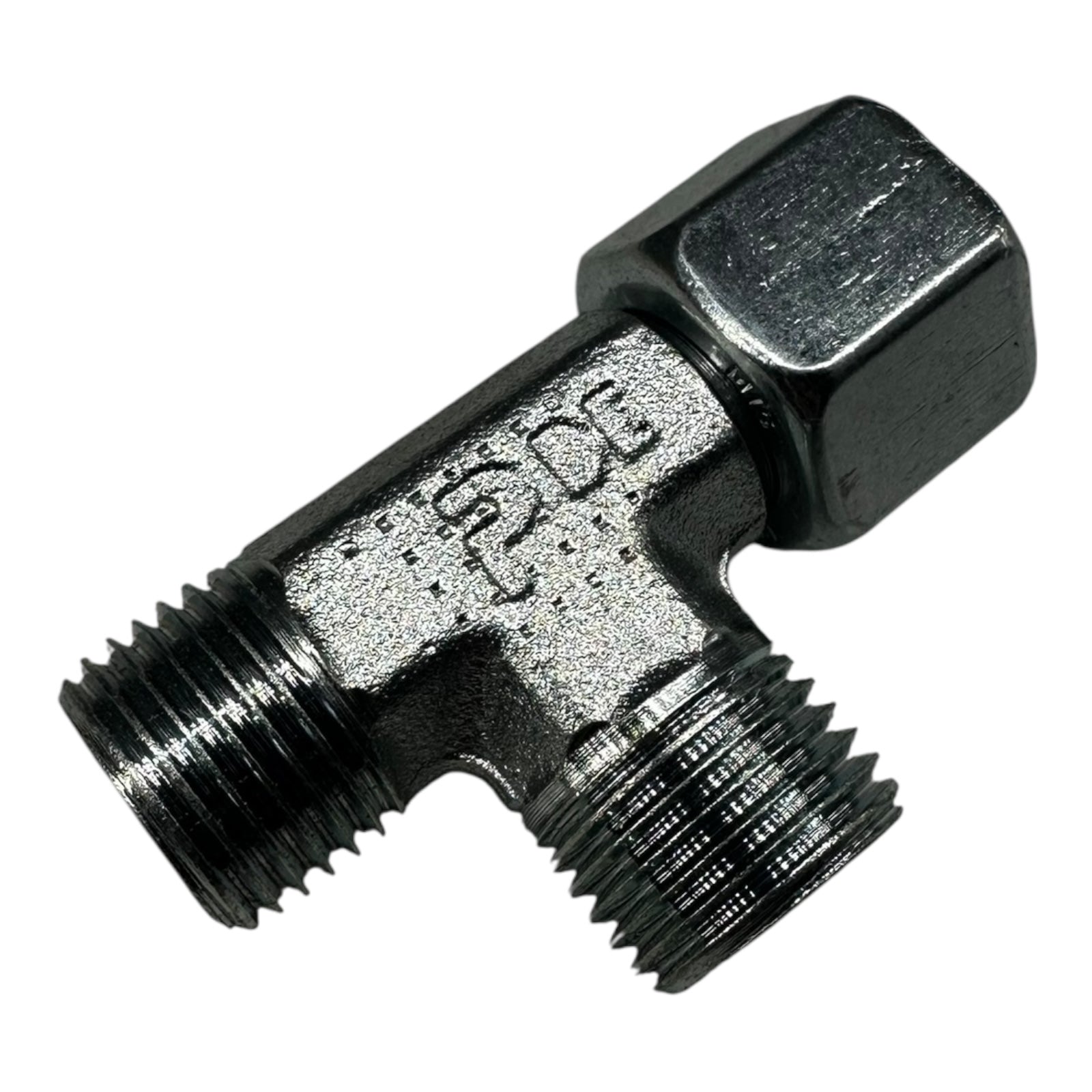 10x Parker Ermeto EL10LOMDCF Hydraulik T-Stück Verschraubung 10mm Außengewinde