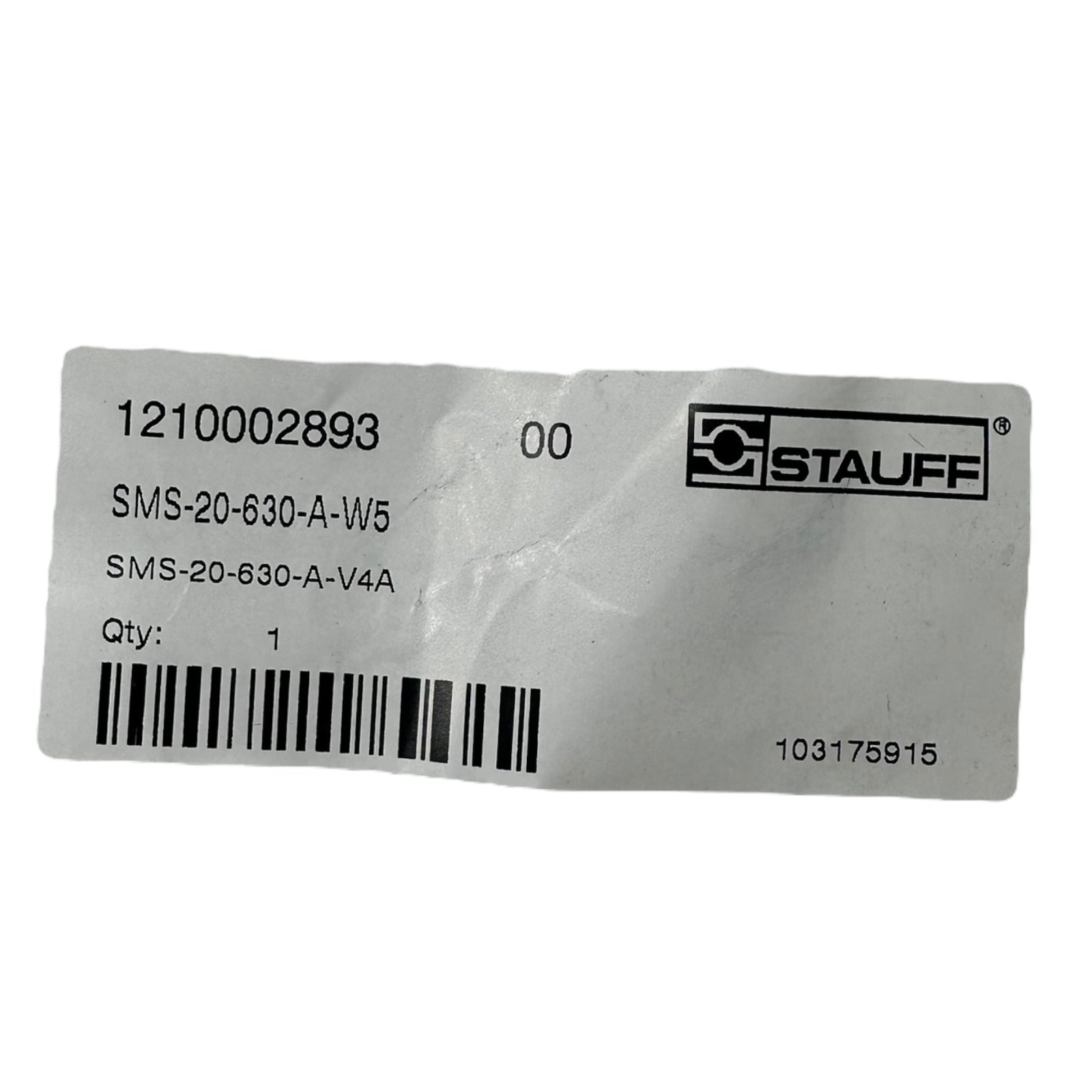 Stauff SMS-20-630-A-W5 Hydraulik-Schnellkupplung mit Schutzkappen