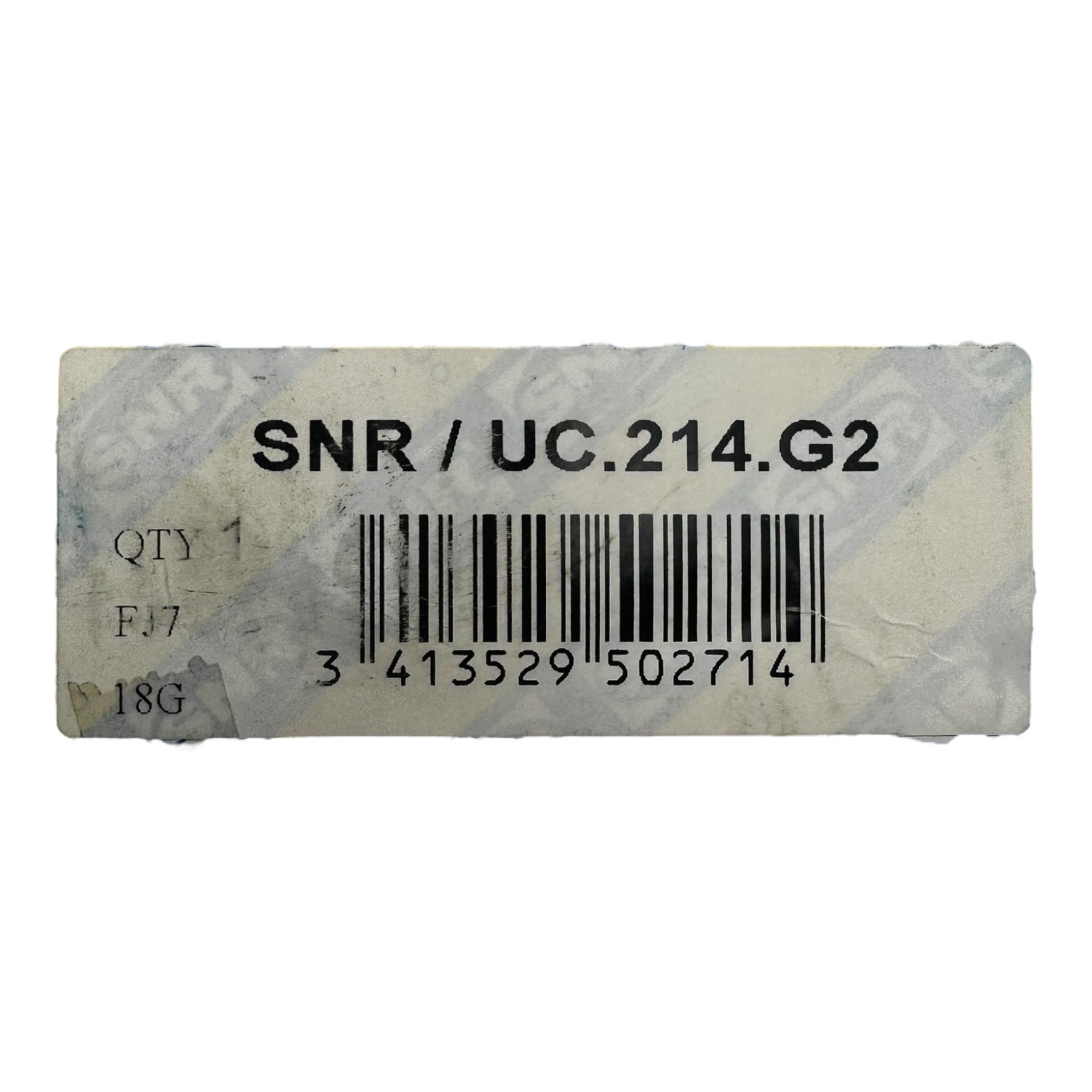 SNR UC214.G2 Gehäuselager Einsatzlager Kugellager 70x125x74,6 mm