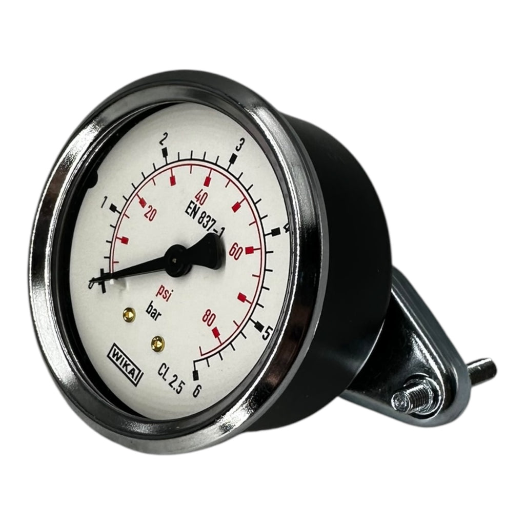 Wika Manometer 0–6 bar Ø63mm EN 837-1 CL2.5 G1/4B Druckmesser bar/psi neu