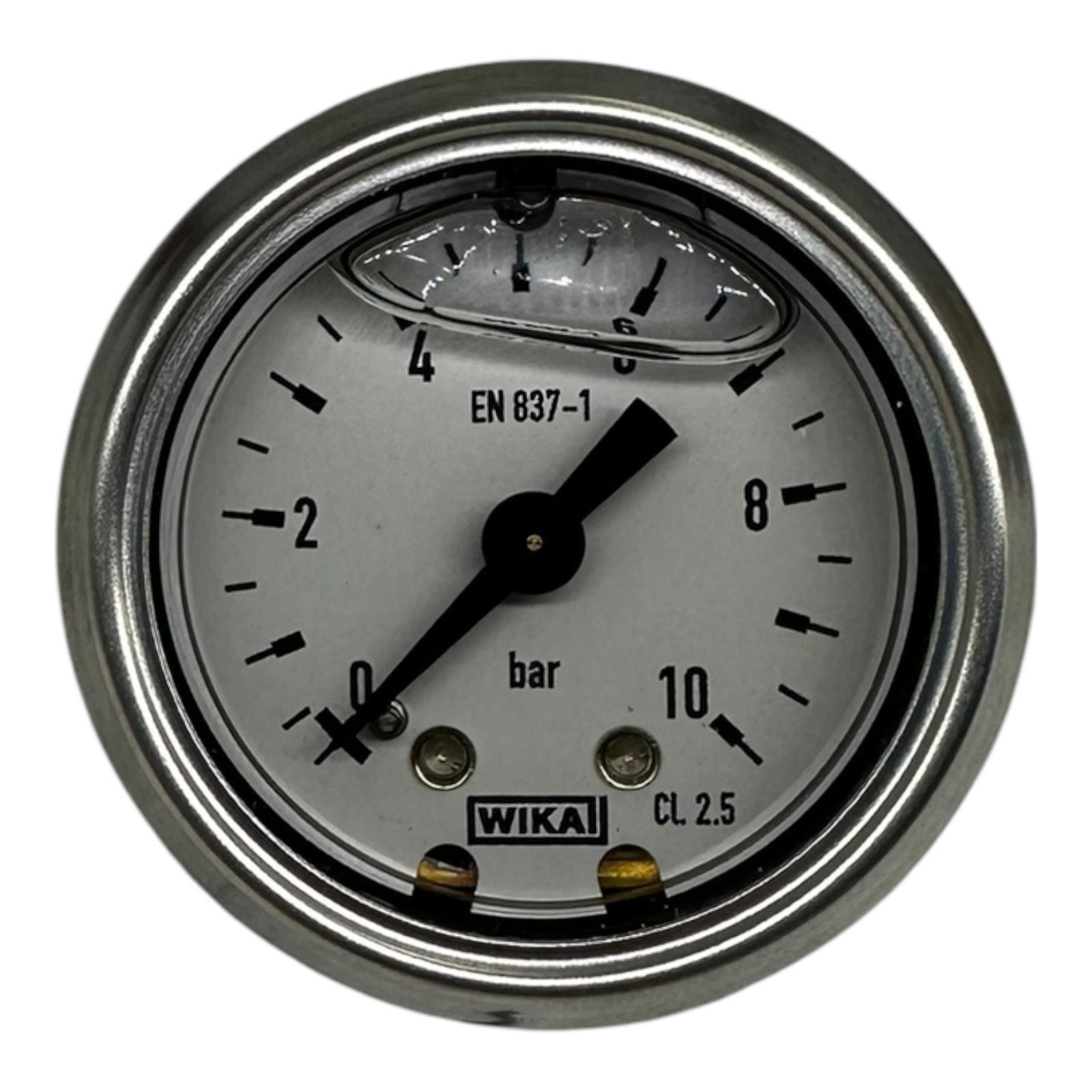 WIKA Manometer 113.53.040 10 bar G1/8B hinten Ø40mm Druckmesser CL 2.5