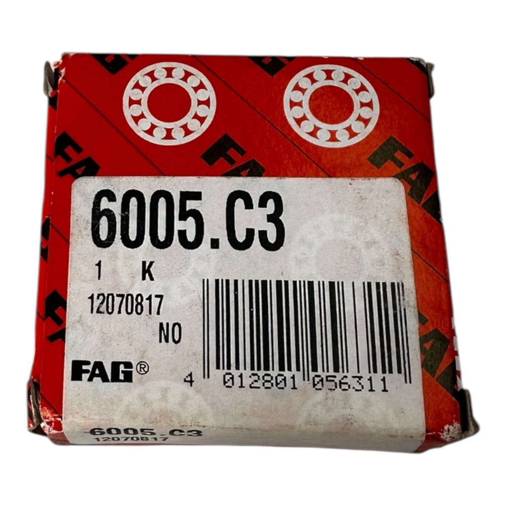 2x FAG Rillenkugellager 6005.C3 25x47x12 mm einreihig Lager neu OVP