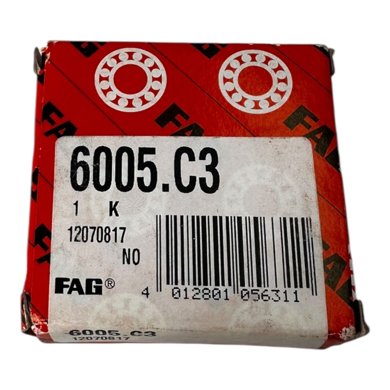 2x FAG Rillenkugellager 6005.C3 25x47x12 mm einreihig Lager neu OVP