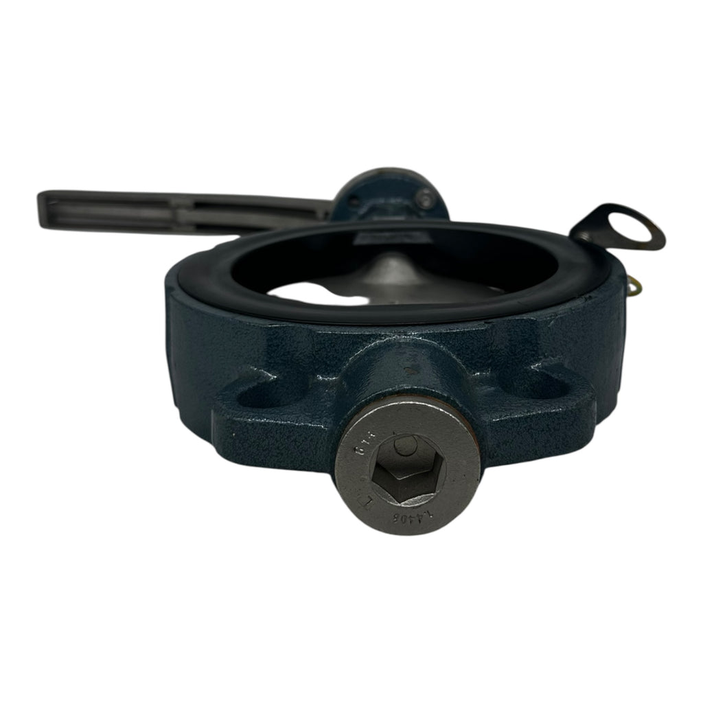 Ebro Z011-A Absperrklappe DN150 PN10 NBR Edelstahl 1.4408/1.4104 Handhebel