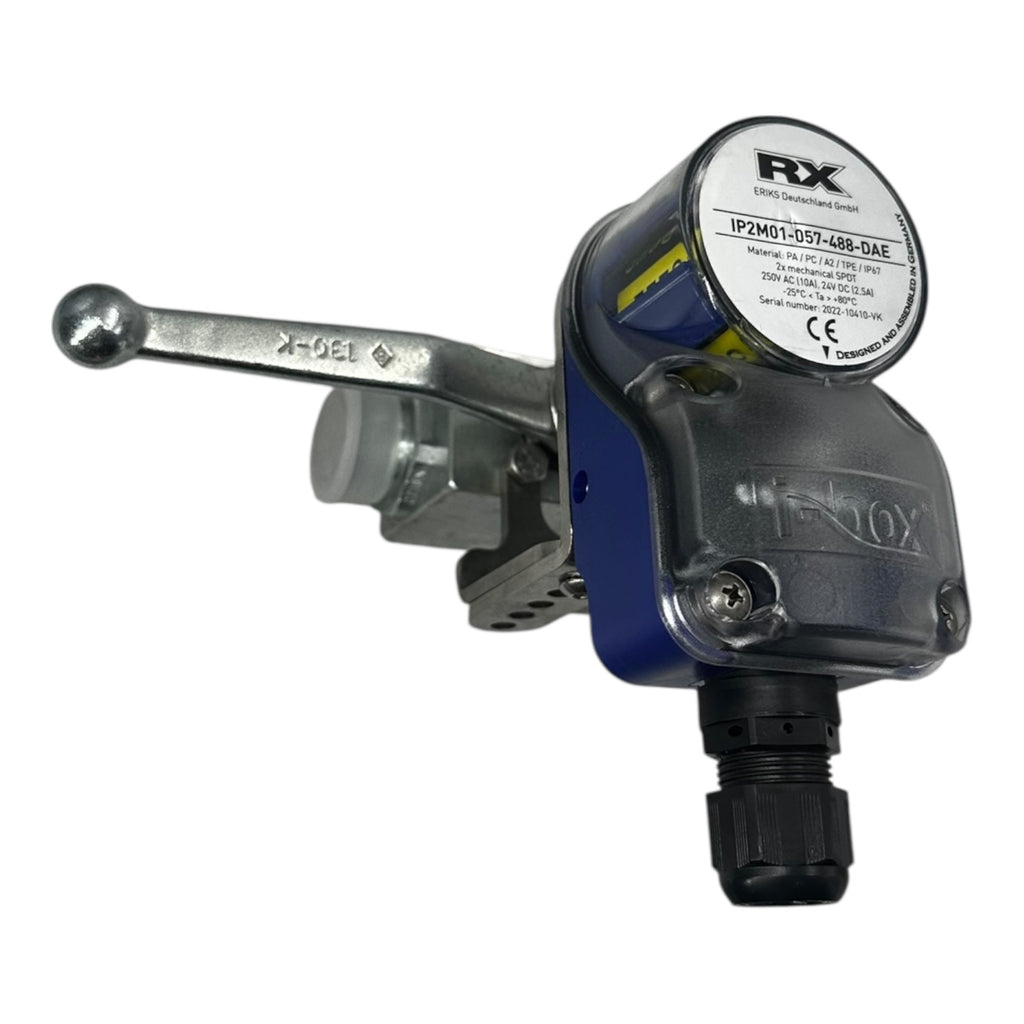 Böhmer Kugelhahn DN16 PN400 mit RX Stellungsanzeige IP67 250V AC/DC Neu