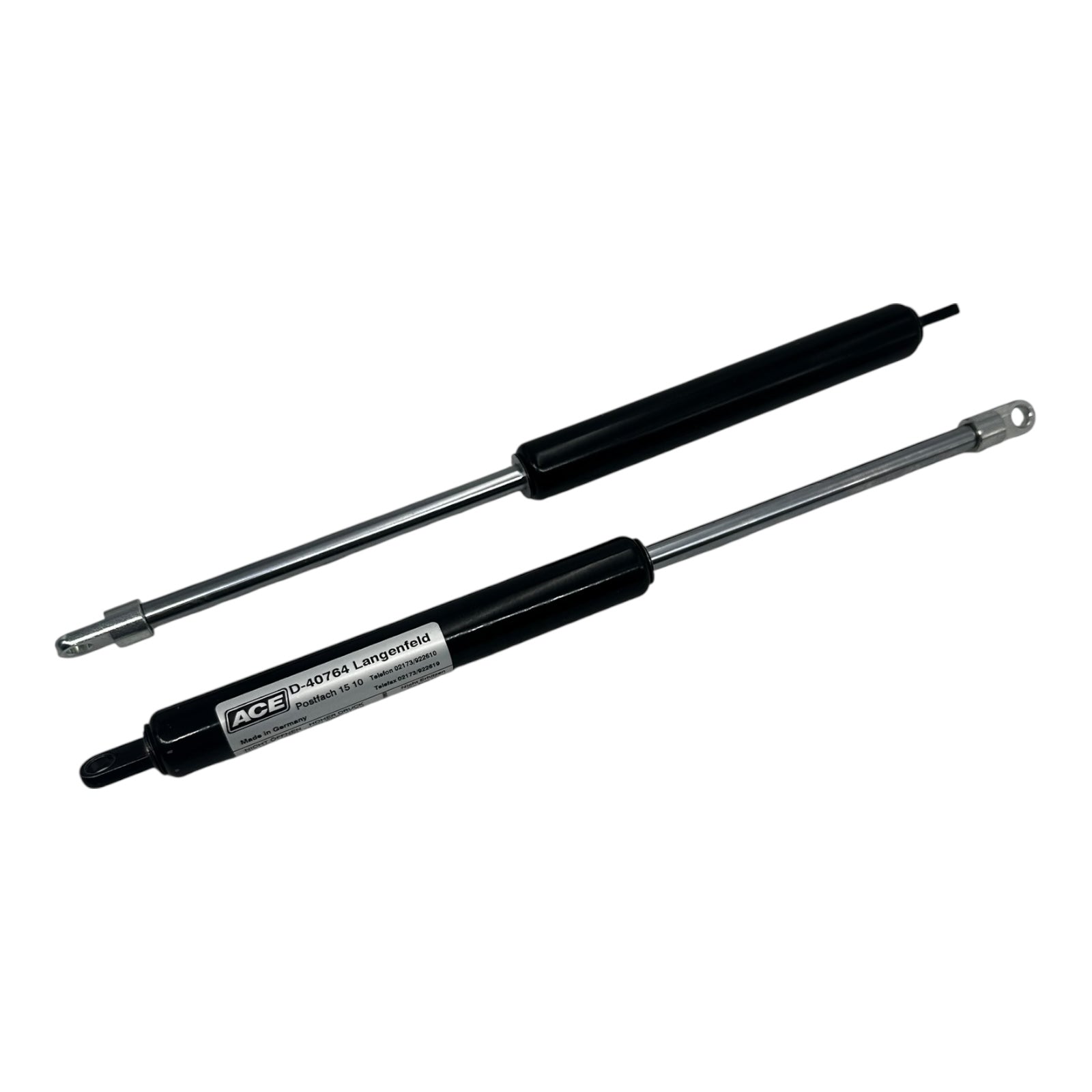 2x ACE Gasfeder GS-22-135-AA-K67987 Druckfeder 800N Langenfeld Stoßdämpfer