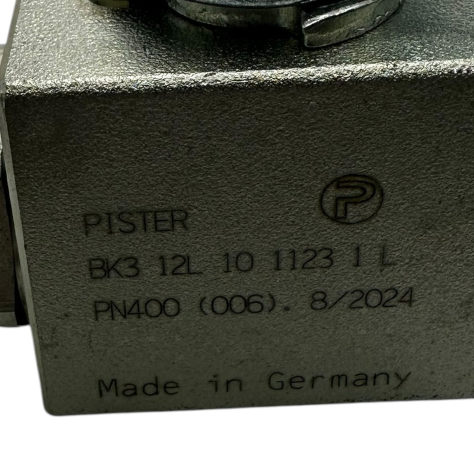 2x Pister BK3 12L 10 1123 1L Kugelhahn 3-Wege Hydraulikventil PN400 neu