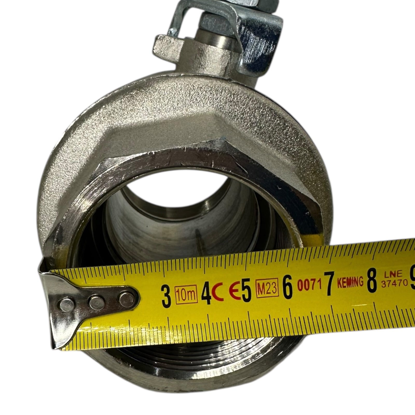 Kugelhahn DN50 2” IG Edelstahl CF8 PN40 DVGW 5140 Kugelventil Vollfluss
