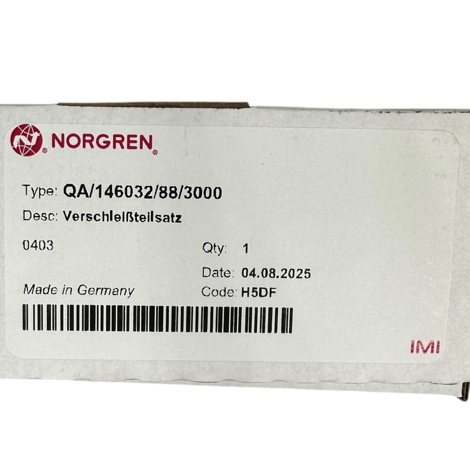 Norgren IMI QA/146032/88/3000 LINTRA Service Kit Verschleißteilsatz neu