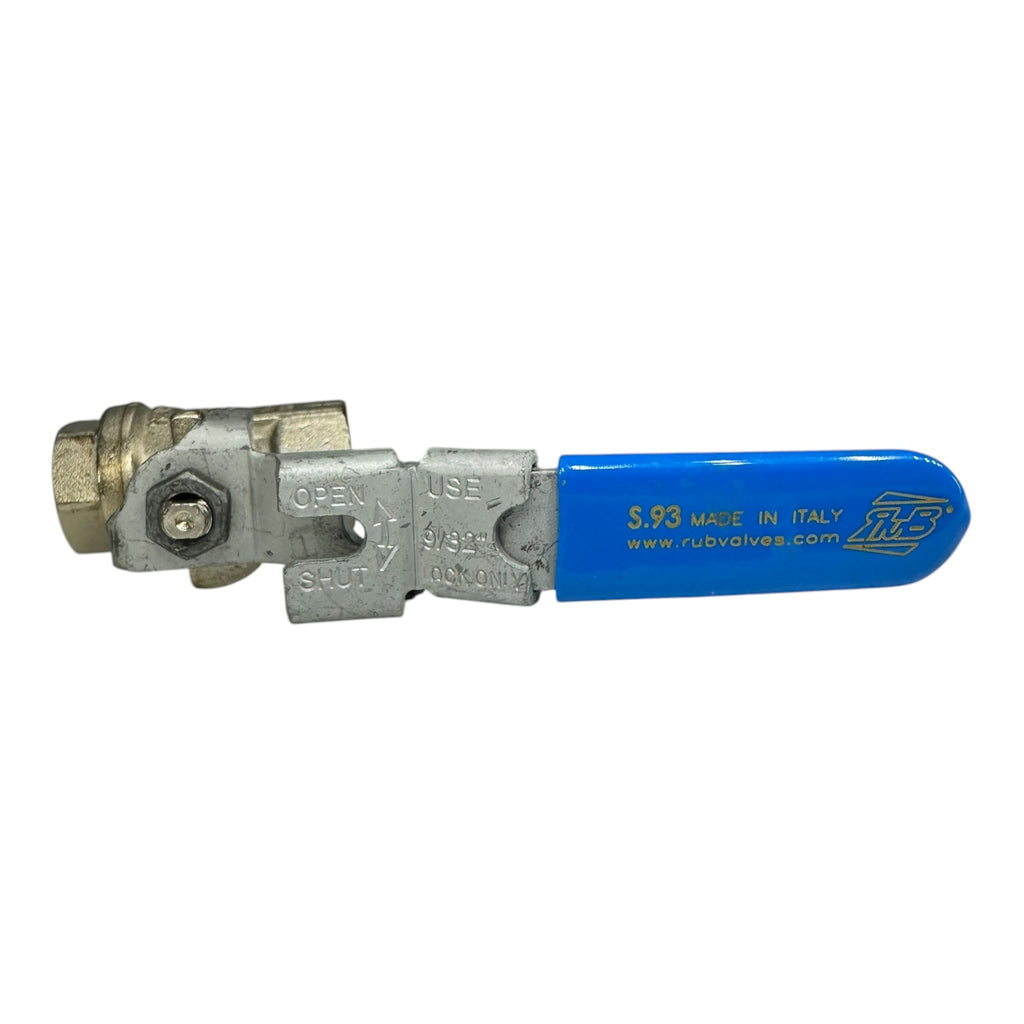 10x Riegler 103149-32102 Sicherheitskugelhahn DN8 Rp1/4” PN14 Entlüftung M5