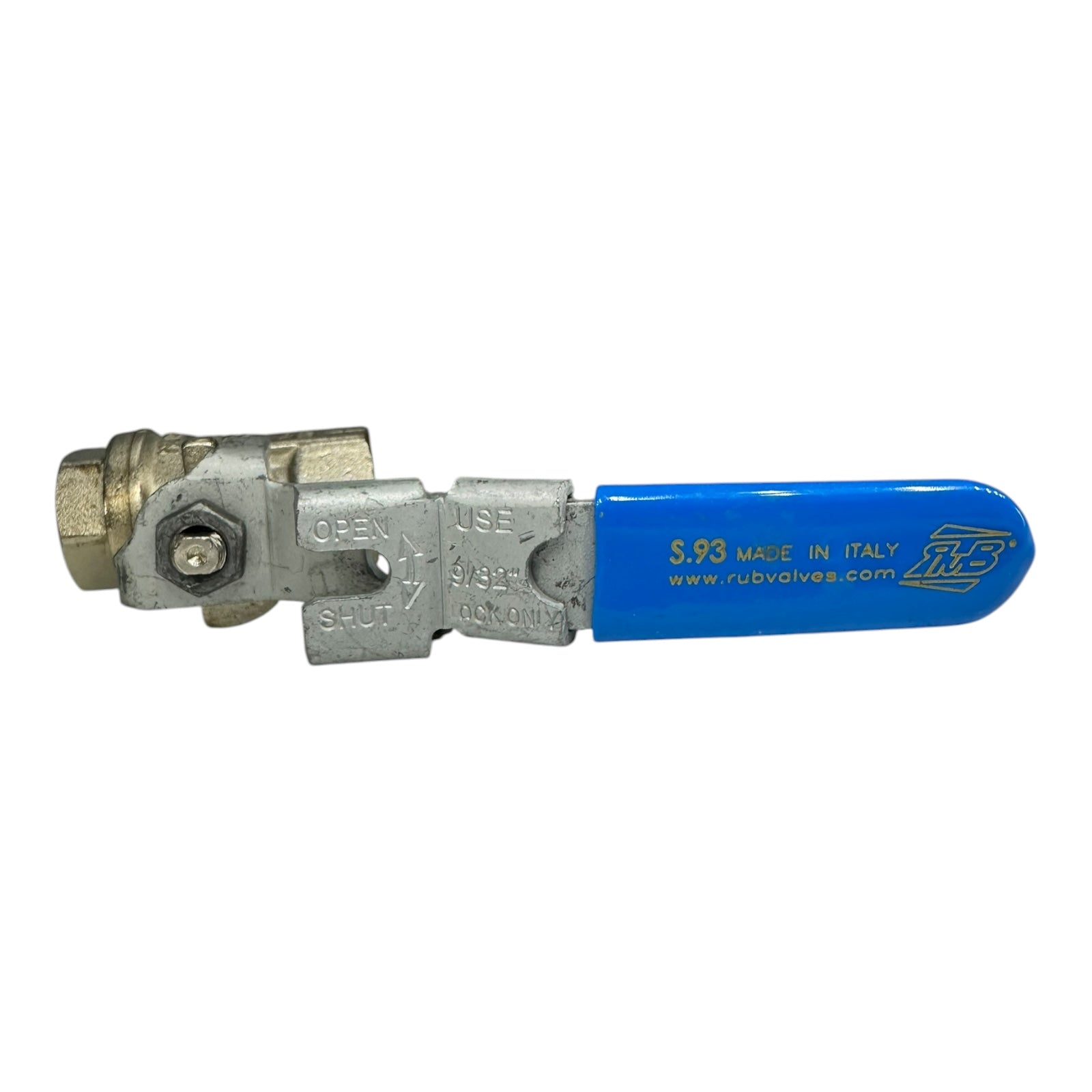 10x Riegler 103149-32102 Sicherheitskugelhahn DN8 Rp1/4” PN14 Entlüftung M5