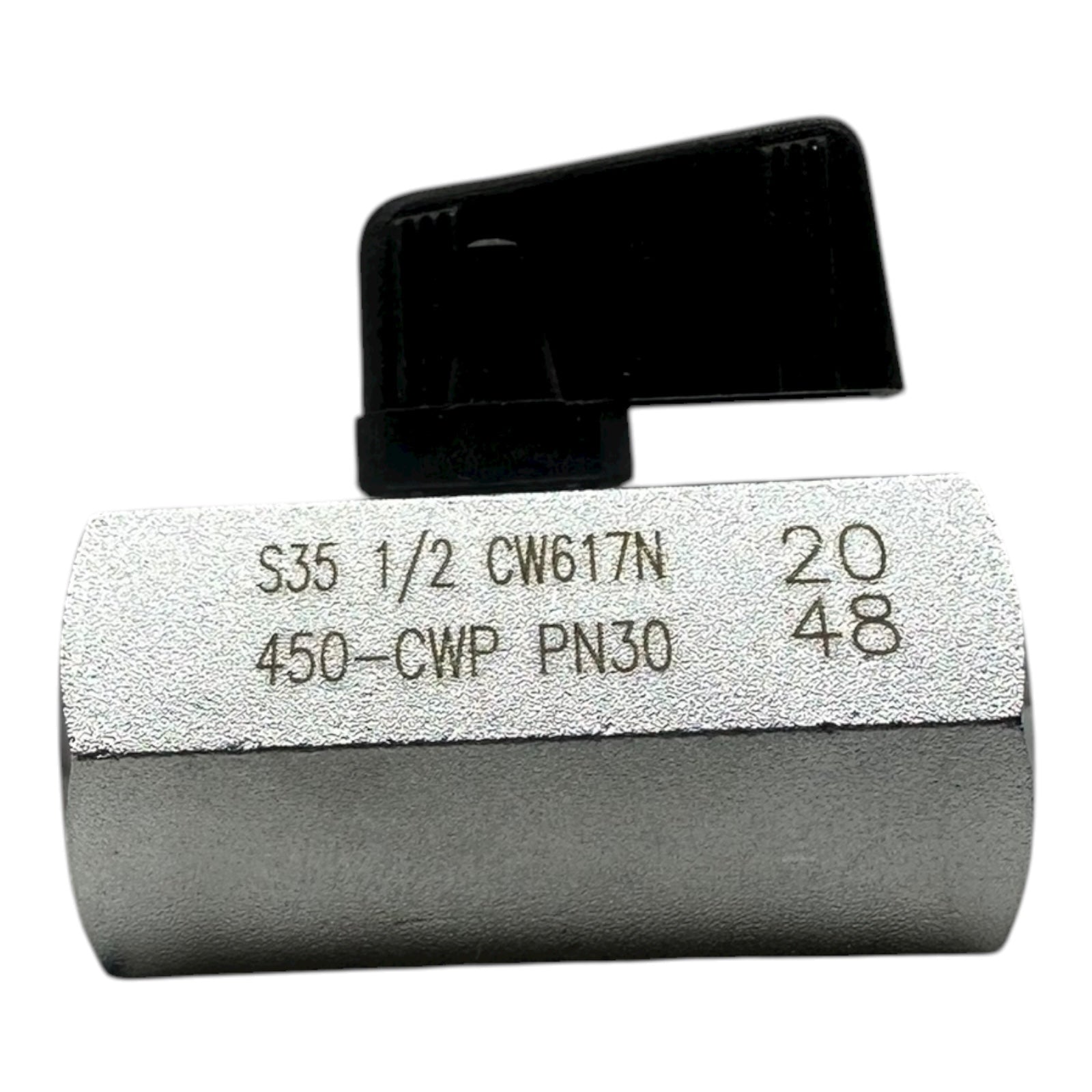 21x Rub Mini-Kugelhahn Typ 3500 DN13 PN30 G1/2” CW617N Messing vernickelt