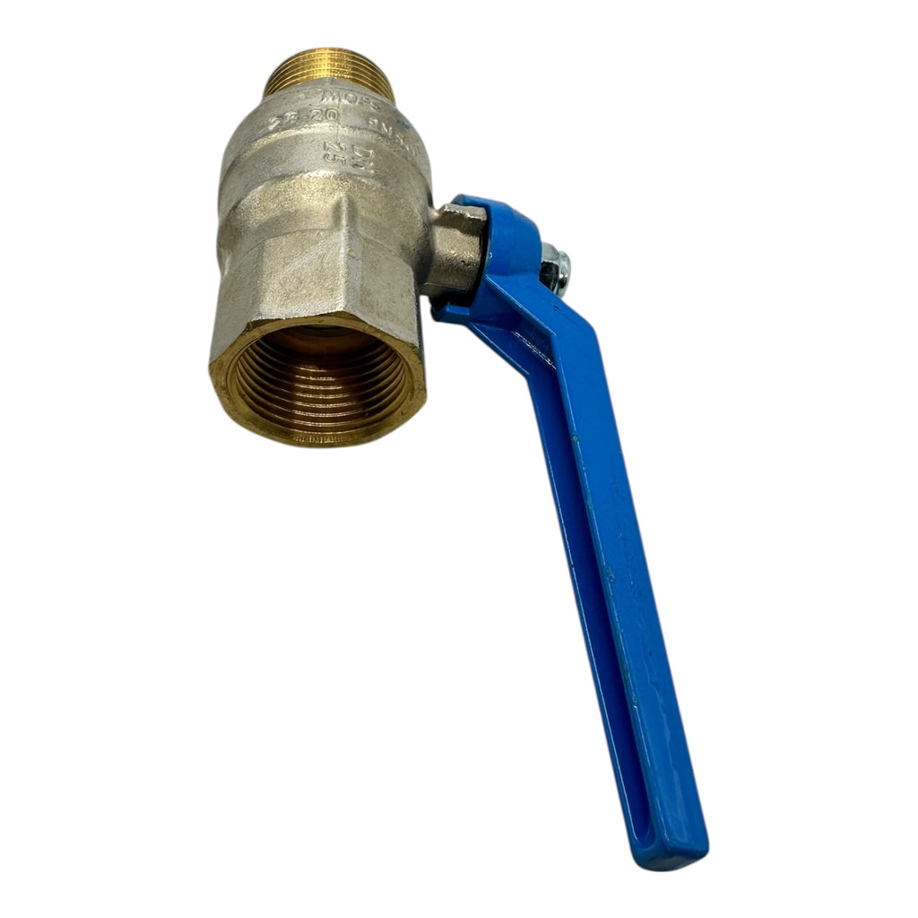 3x Econ Kugelhahn DN25 1” Fig.1801 PN50 Messing Innen/Außengewinde