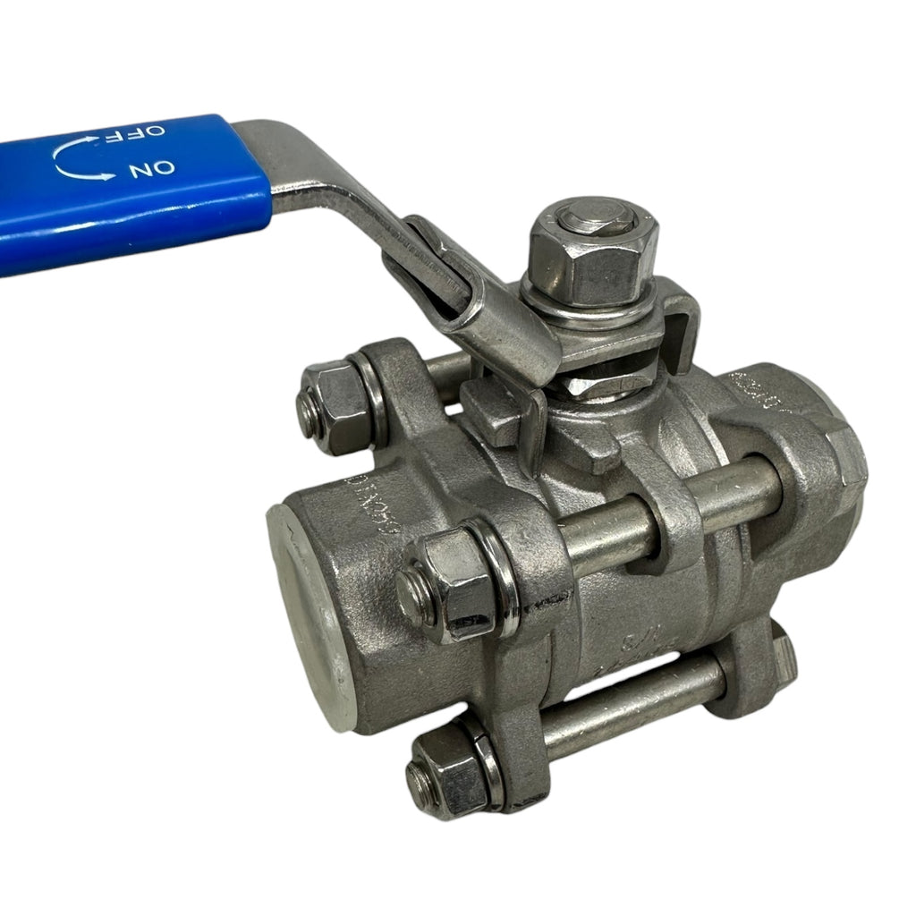 Econ Fig.7446 Kugelhahn 3/4” DN259 1.4408 Edelstahl 1000 WOG 3-teilig