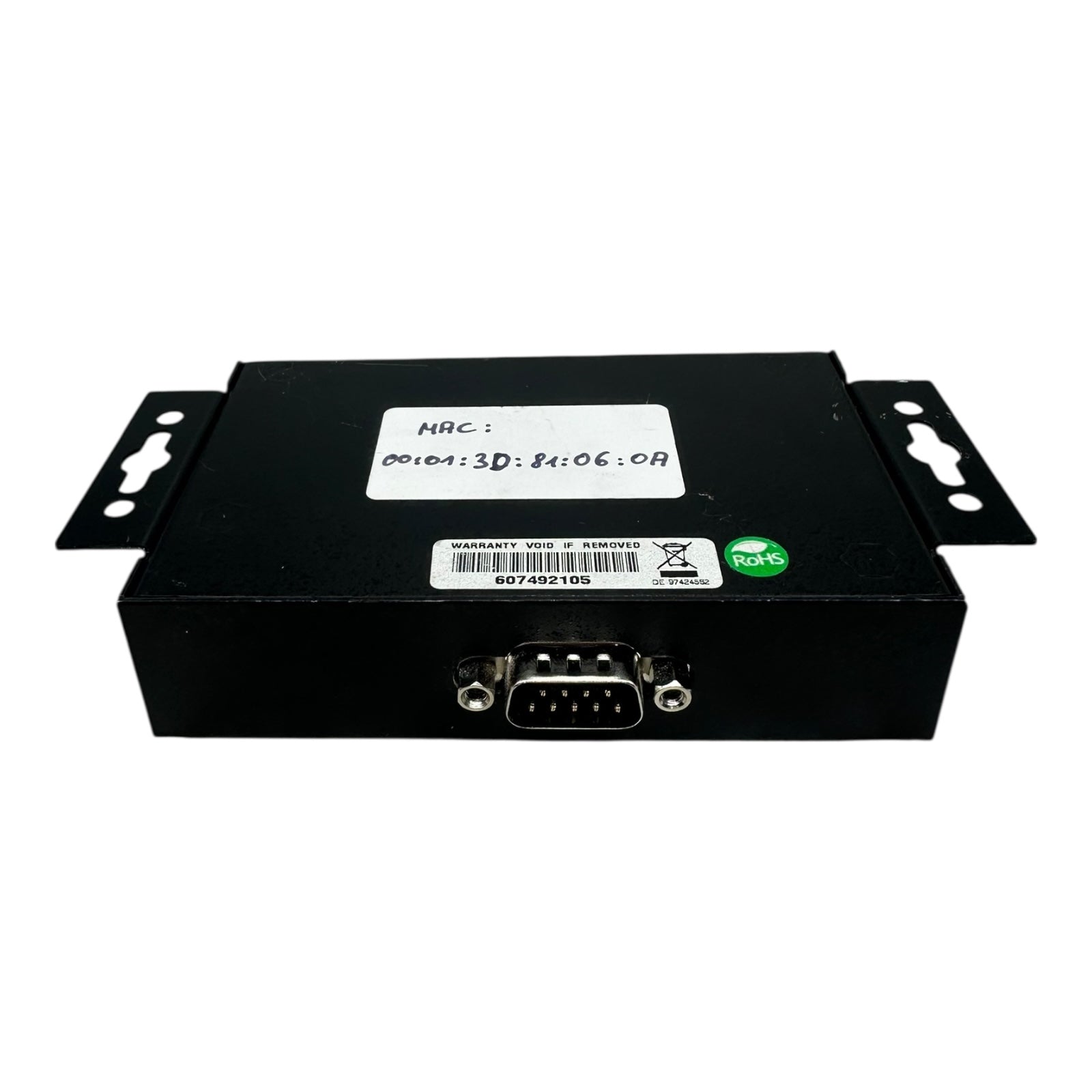 ExSYS RS232 zu Ethernet Adapter Industrie Konverter 7–12V DC gebraucht