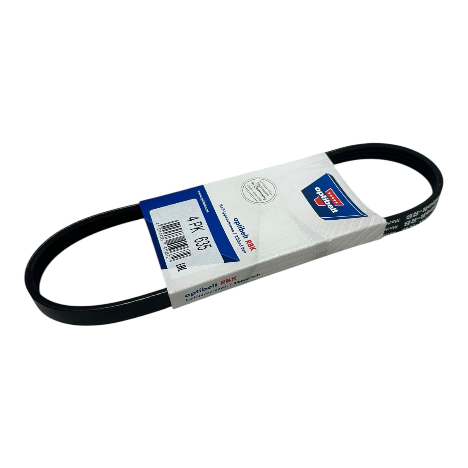 10x Optibelt 4PK635 Keilrippenriemen PK-Rippenriemen Industrie Antrieb 635mm