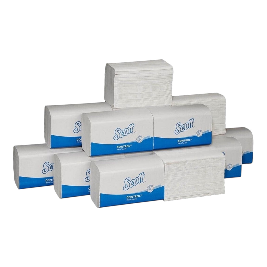 15x Scott Control 6663 Papierhandtücher 3180 Tücher 31,5×21,5 cm 15× Packungen