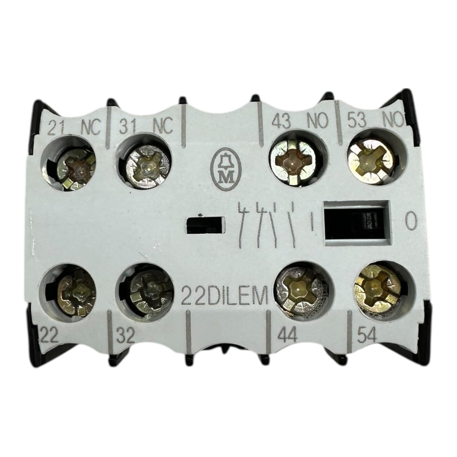 3x Moeller 22DILEM Hilfskontaktblock 2NO/2NC AC15 10A 415V Erweiterung