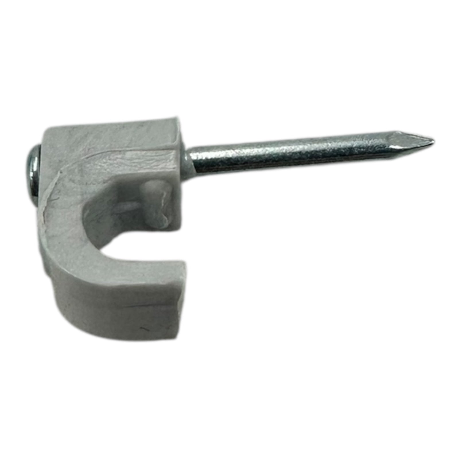 100x REDDY Nagelclips Ø5 mm grau Kabelclips Nagelschellen REF 1236000101