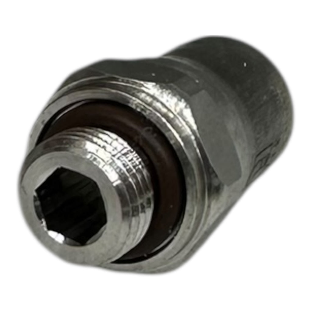 5x Parker 38010810 Hydraulik Verschraubung Gerade Einschraubstutzen Rohrfitting
