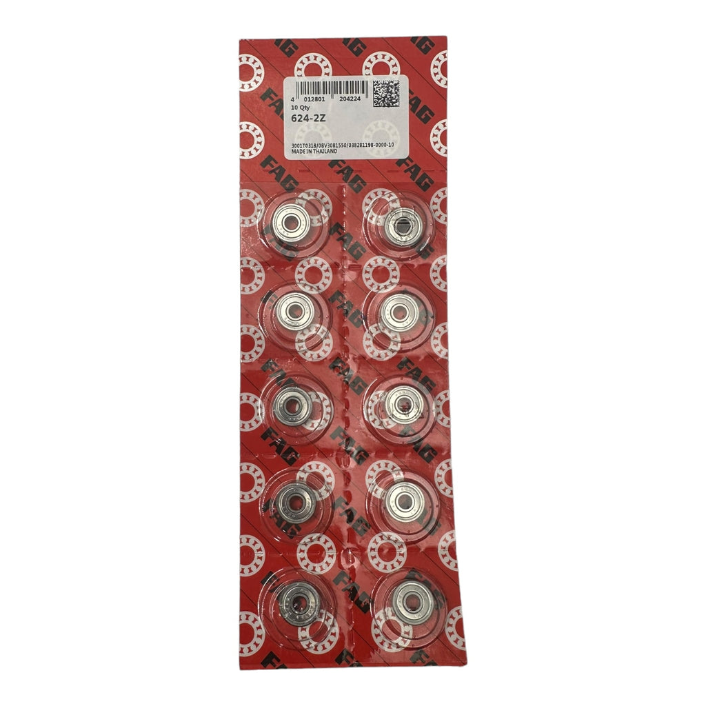 10x FAG 624-2Z Rillenkugellager 4x13x5mm