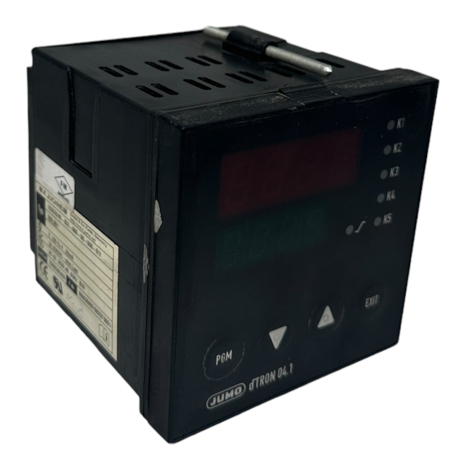Jumo dTRON 04.1 Temperaturregler 703030/40-053-000-00, 3A, 250VAC