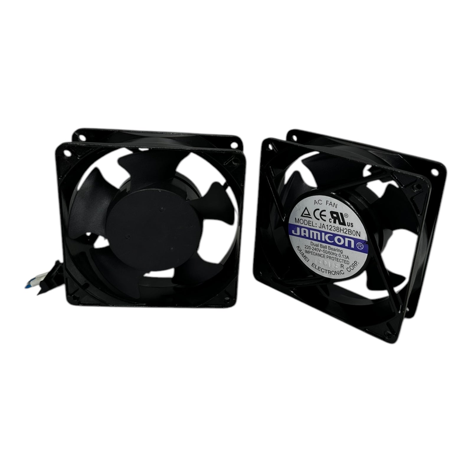 2x JAMICON JA1238H2BON Lüfter Cooling Fan 220/240V 0.13A