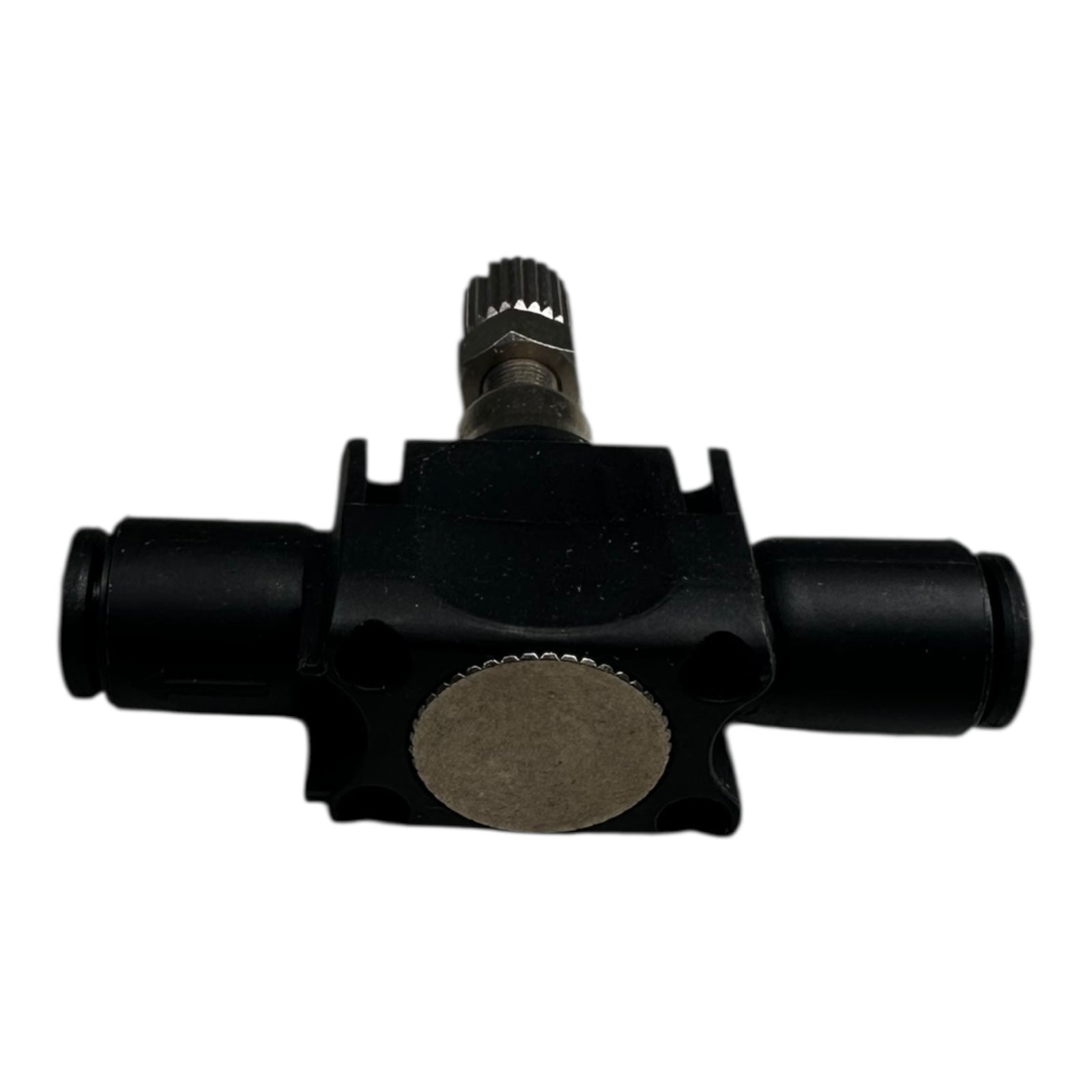 3x Parker 77700600 Durchflussregler mit Einstellschraube 6mm In-Line Regulator