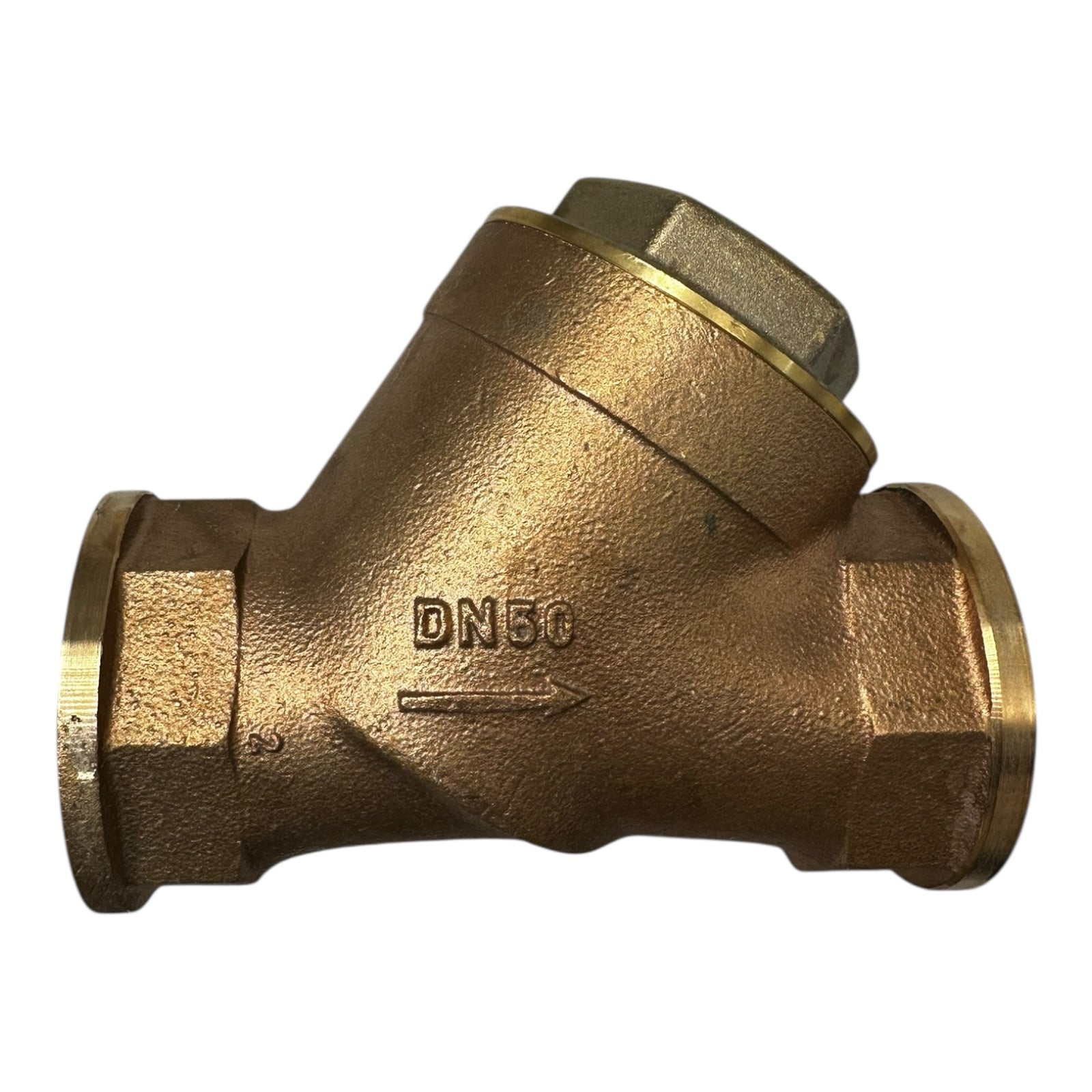 Schmutzfänger Messing 2" Schmutzfänger Schmutzsieb Wasserfilter DN50 / PN25