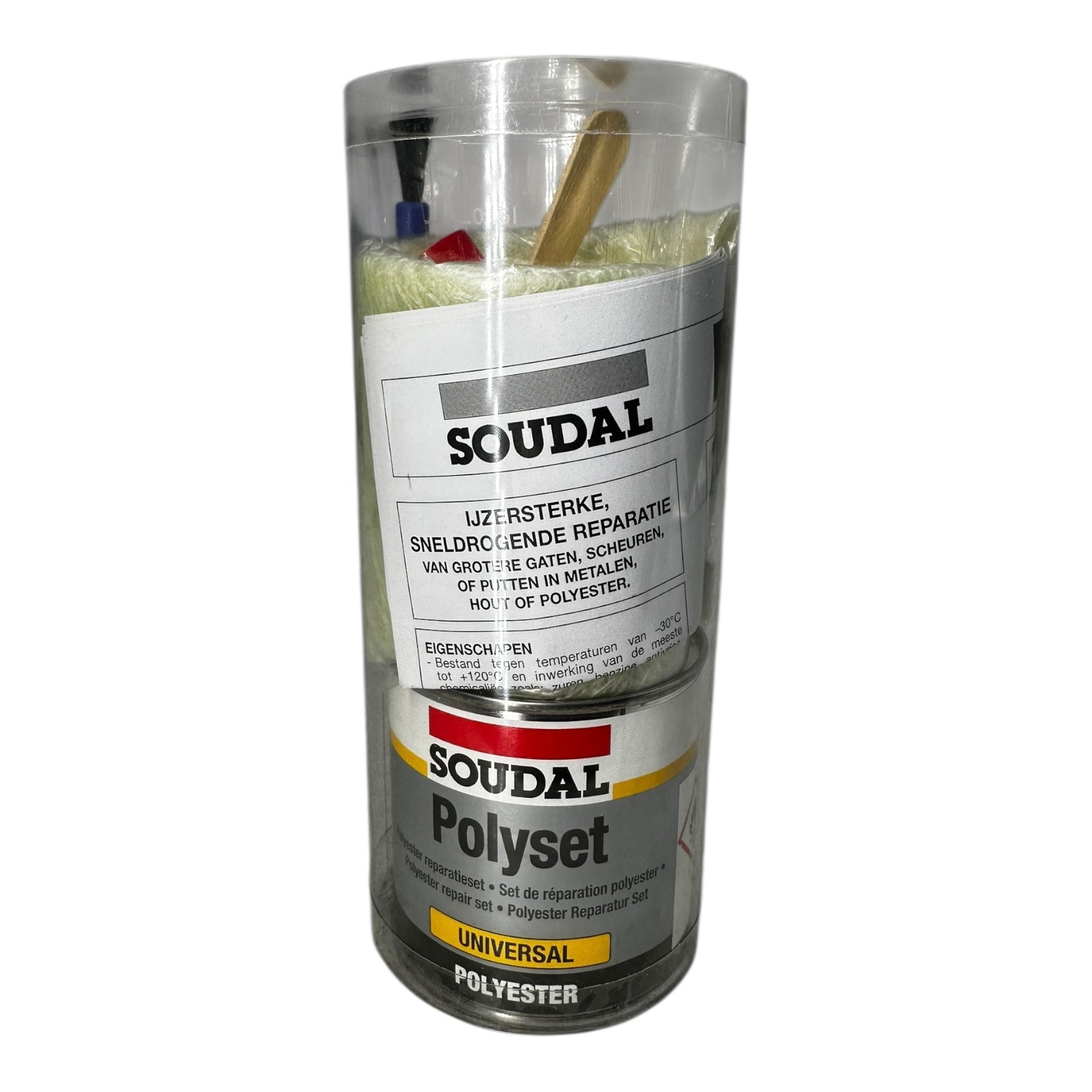 Soudal Polyset Polyester Reparaturset GFK REPARIEREN