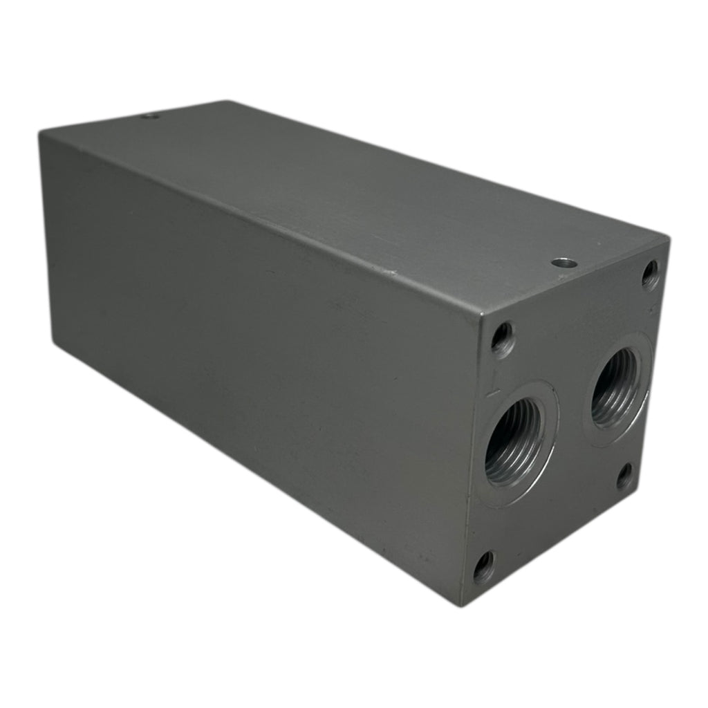 Eurofluid EAM233/3Y Hydraulik-Verteilerblock Aluminium Anschlussblock NG6/Cetop3