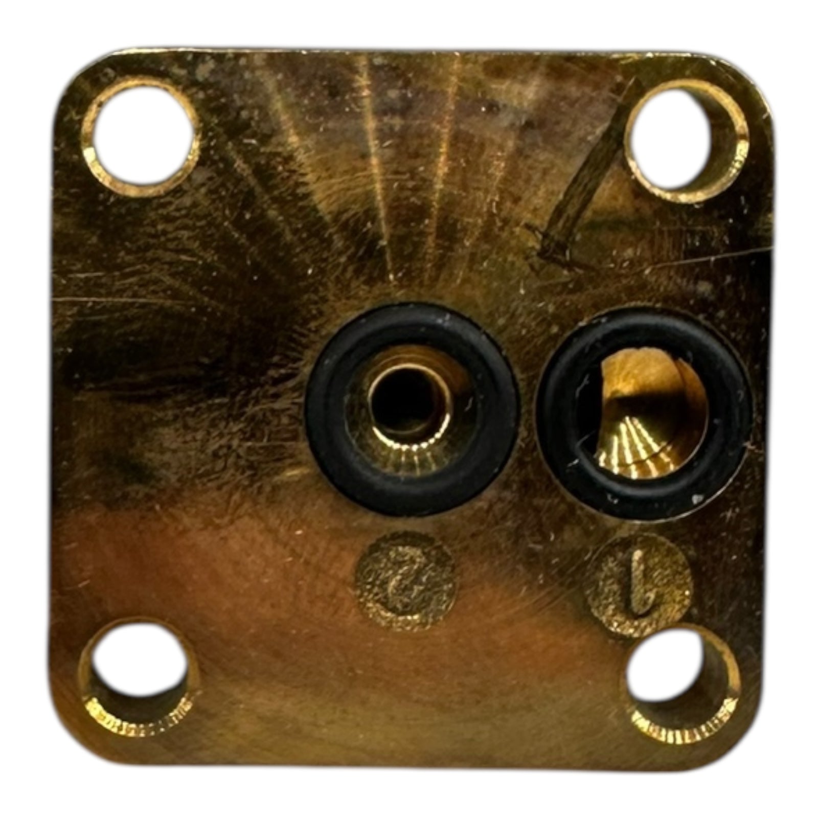 Parker E131F44 3-Wege-Ventil Hydraulik F-Serie Flansch Messing