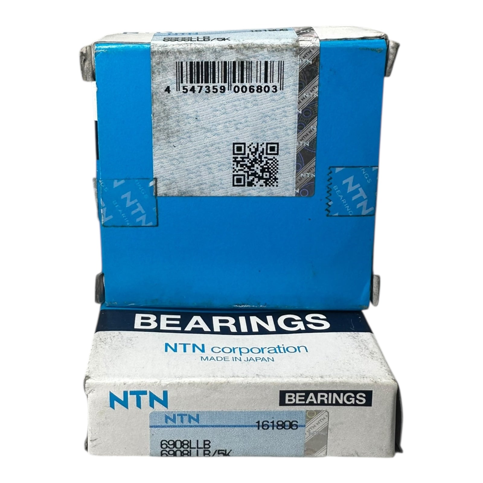 2x NTN 6908LLB Kugellager beidseitig abgedichtet 40x62x12mm