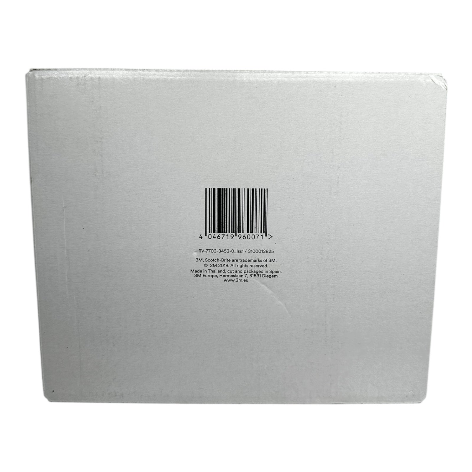 10x 3M 350 Scotch-Brite Reinigungspad Weiß 95x158mm empfindliche Flächen Handpad