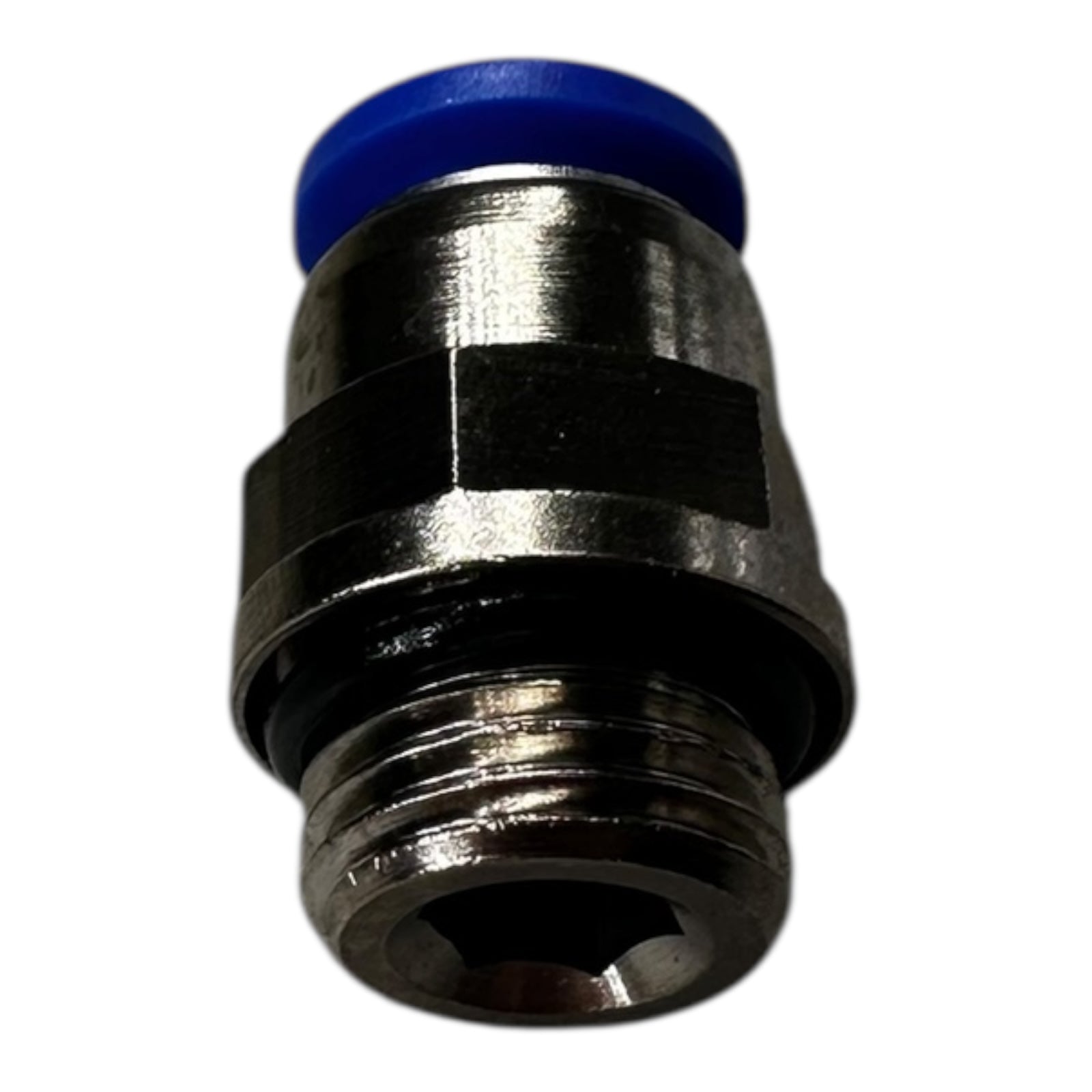 10x Steckverbinder B-GE-8-1/4-MSv-bl 03016012 Pneumatik Steckverbinder geprüft