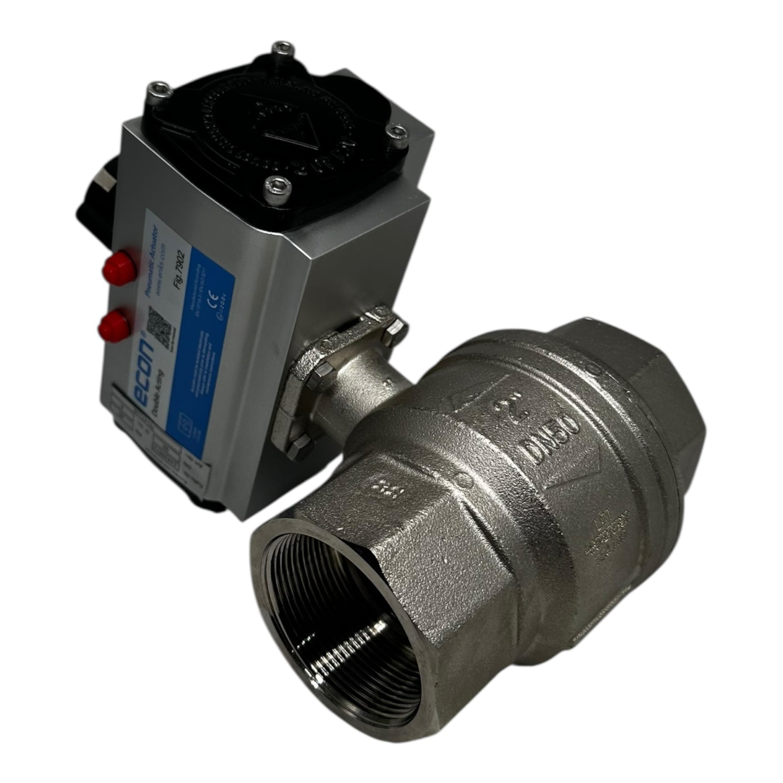 Econ 53436673 Pneumatik Antrieb Fig.7902 doppeltwirkend ISO5211