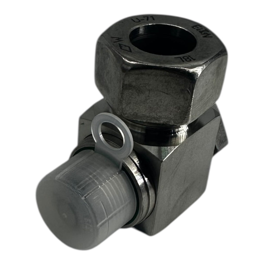 2x eaton WAL621082 P-RSWV 18L U-71 Edelstahl Winkelverschraubung