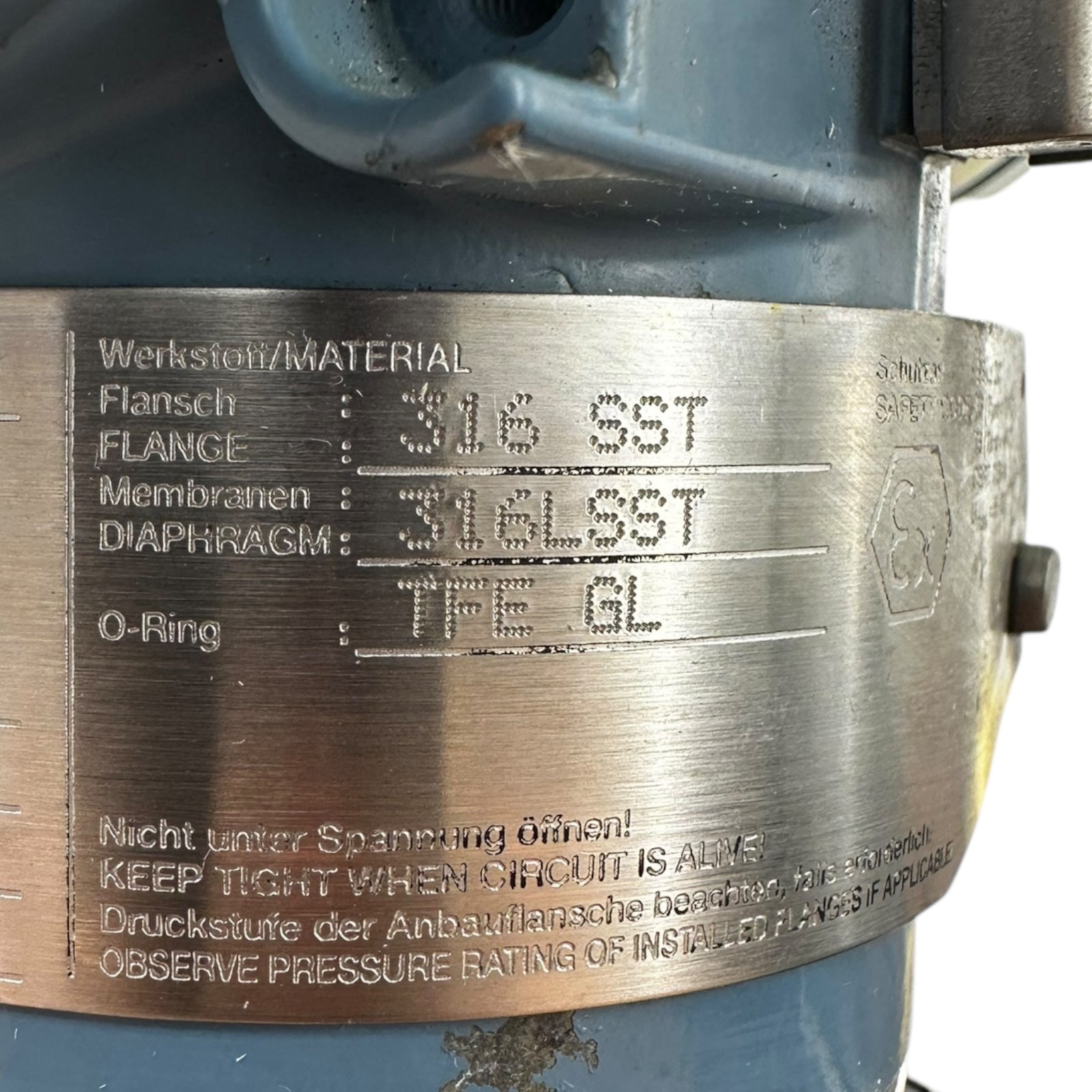 Rosemount 3051 Drucktransmitter 7245102 4-20mA 250bar HART Exd IP66